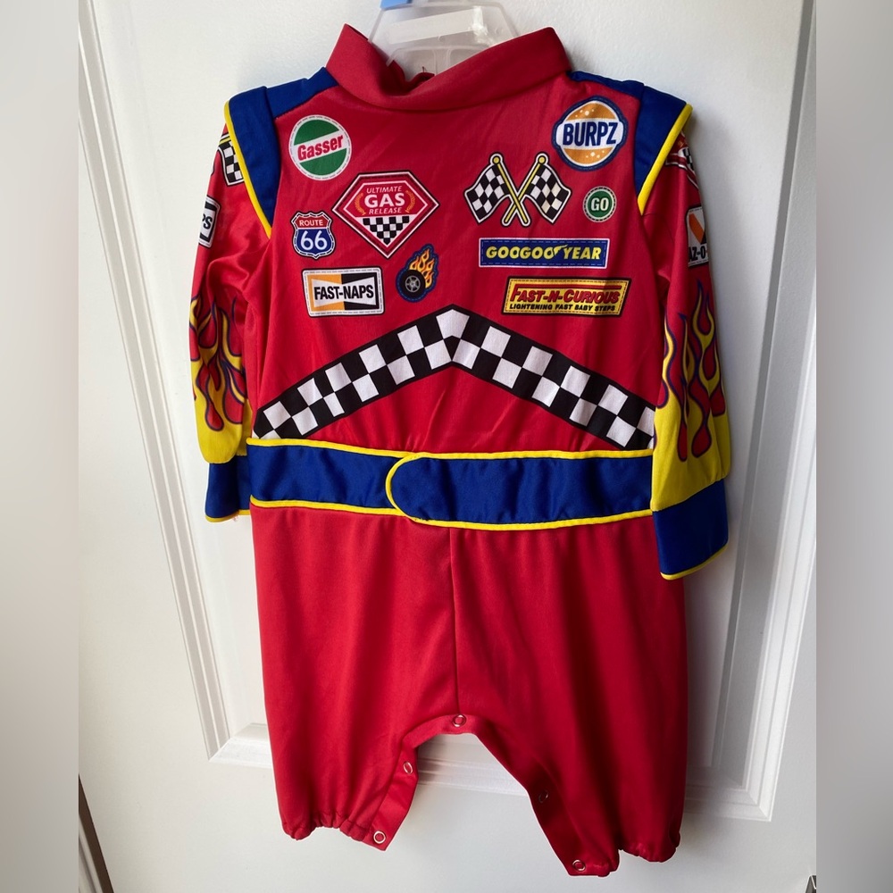 NASCAR baby Halloween costume size 3-6 months